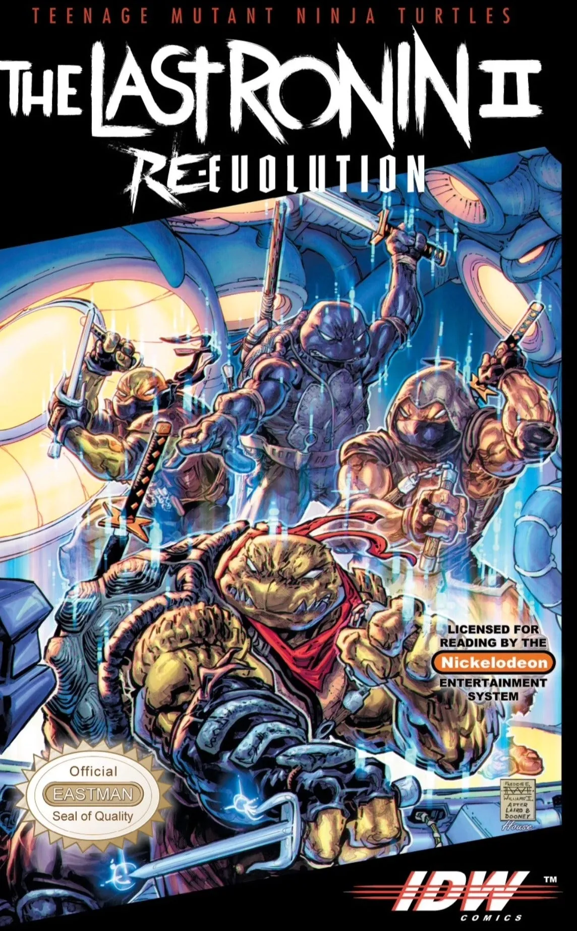 TMNT LAST RONIN II RE-EVOLUTION #2 GCL FREDDIE WILLIAMS II EXCLUSIVE VARIANT COVER