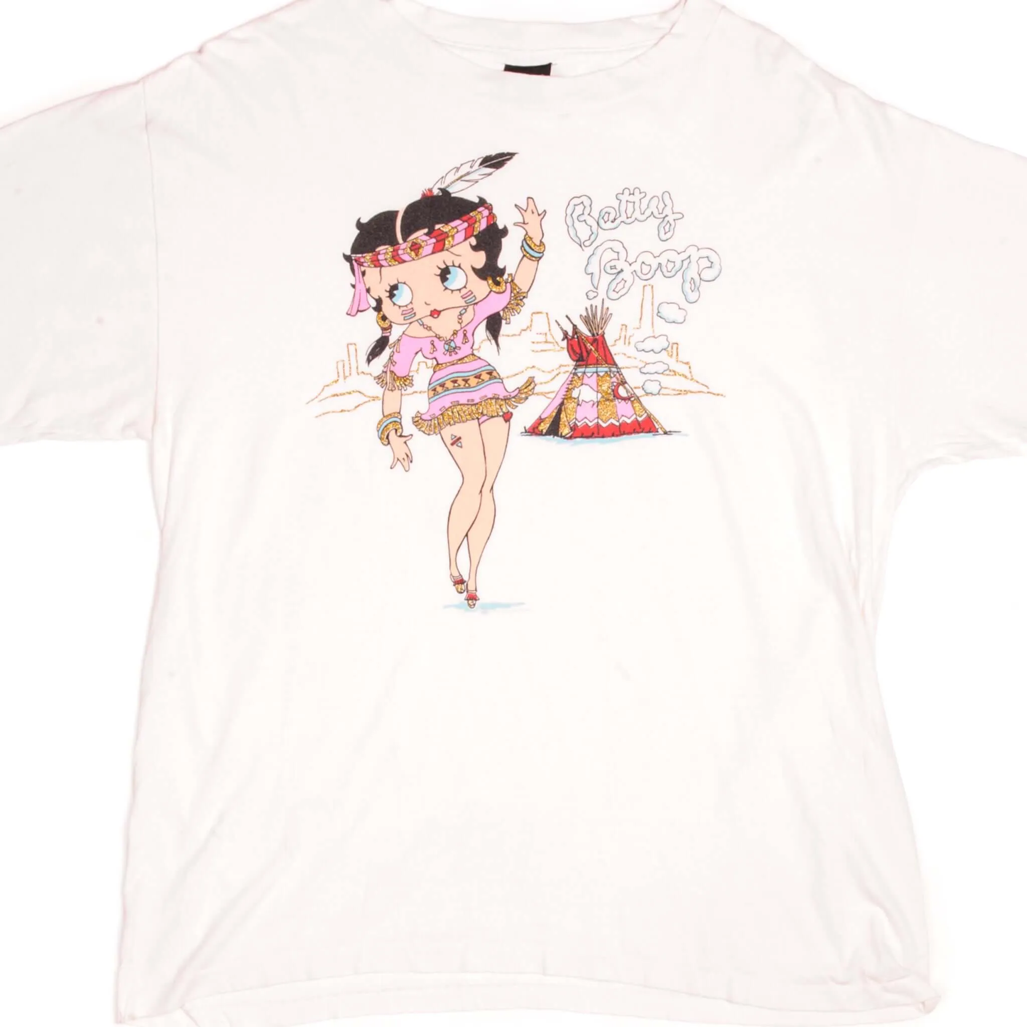 VINTAGE BETTY BOOP TEE SHIRT 1990s SIZE XL MADE IN USA