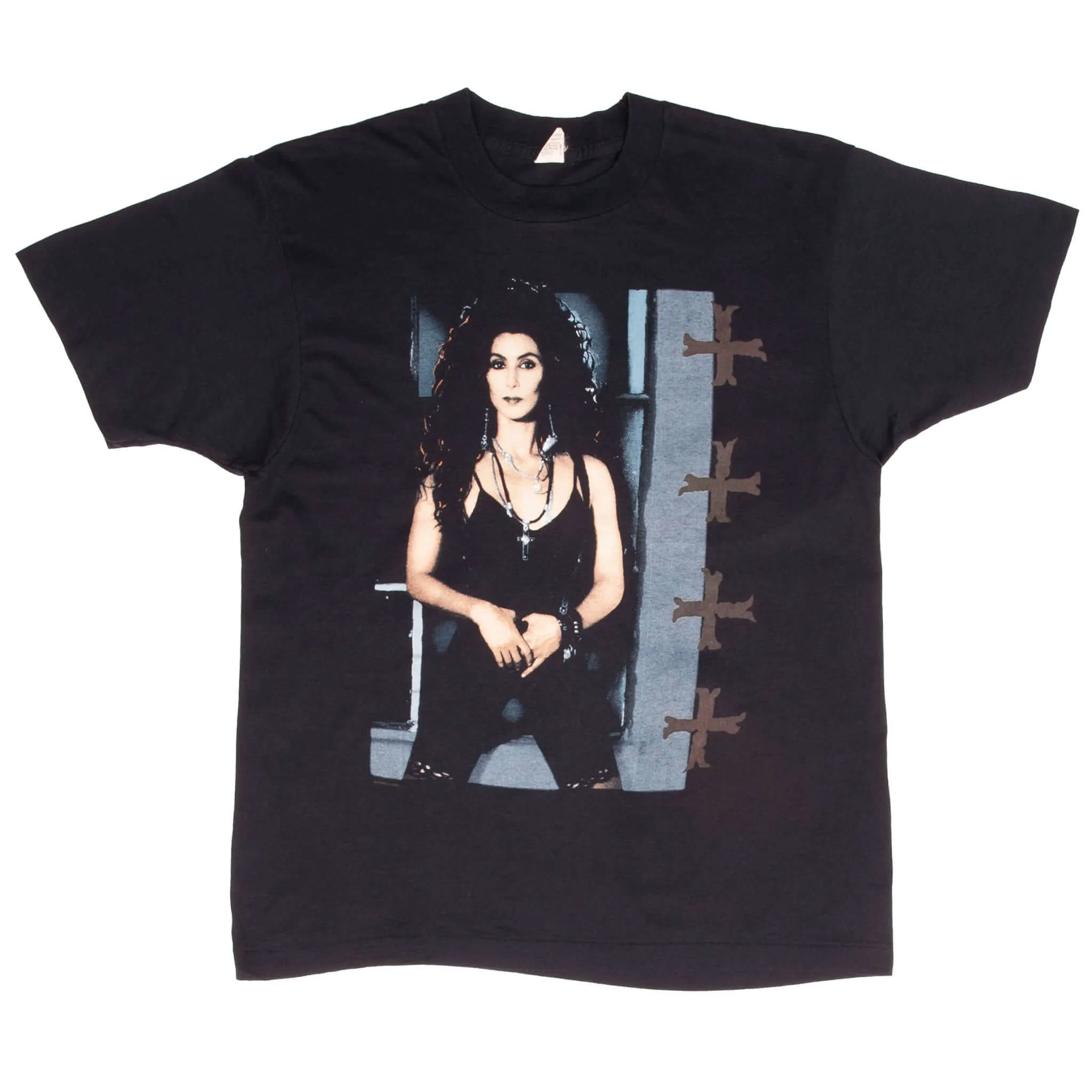 VINTAGE CHER HEART OF STONE TOUR 1990 TEE SHIRT SIZE MEDIUM