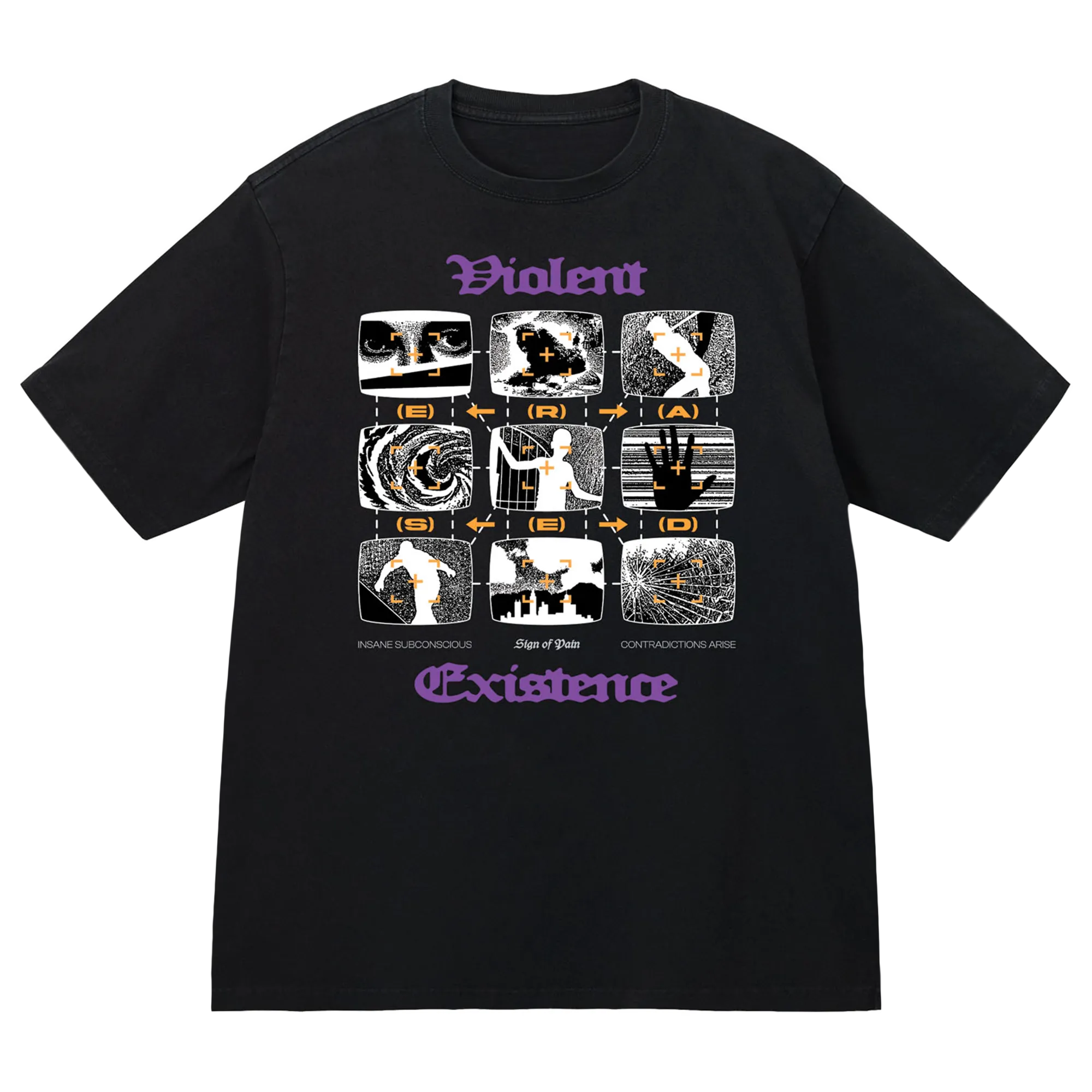 Violent Existence Black Tee